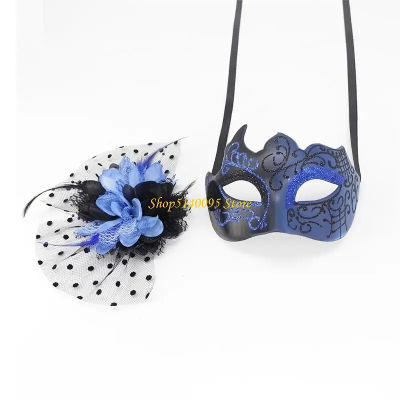 Dxae bloem maskerade masker maskerade gevederde masker Halloween kostuumaccessoire voor vrouwen bruiloft maskerade Halloween