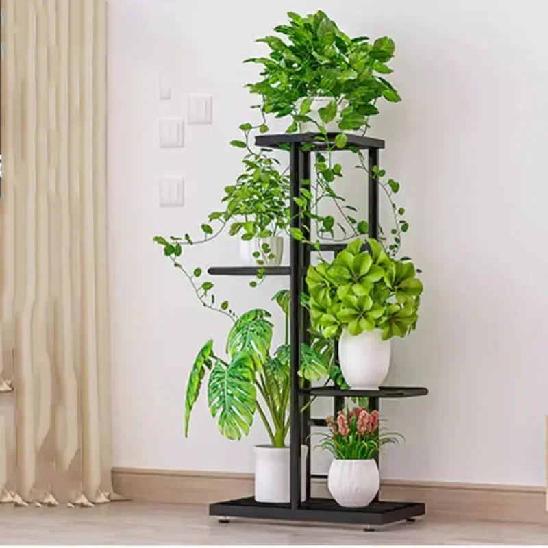 

Corner Planter Flower Rack Living Room Display Artificialmultiple Flower Rack Shelving Luxury Porte Plantes Plant Furniture