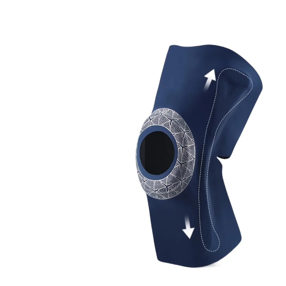 

Pressurized Elastic Sports Knee Pad Joints Protector Adjustable Compression Knee Brace Thin Design Shock- absorption