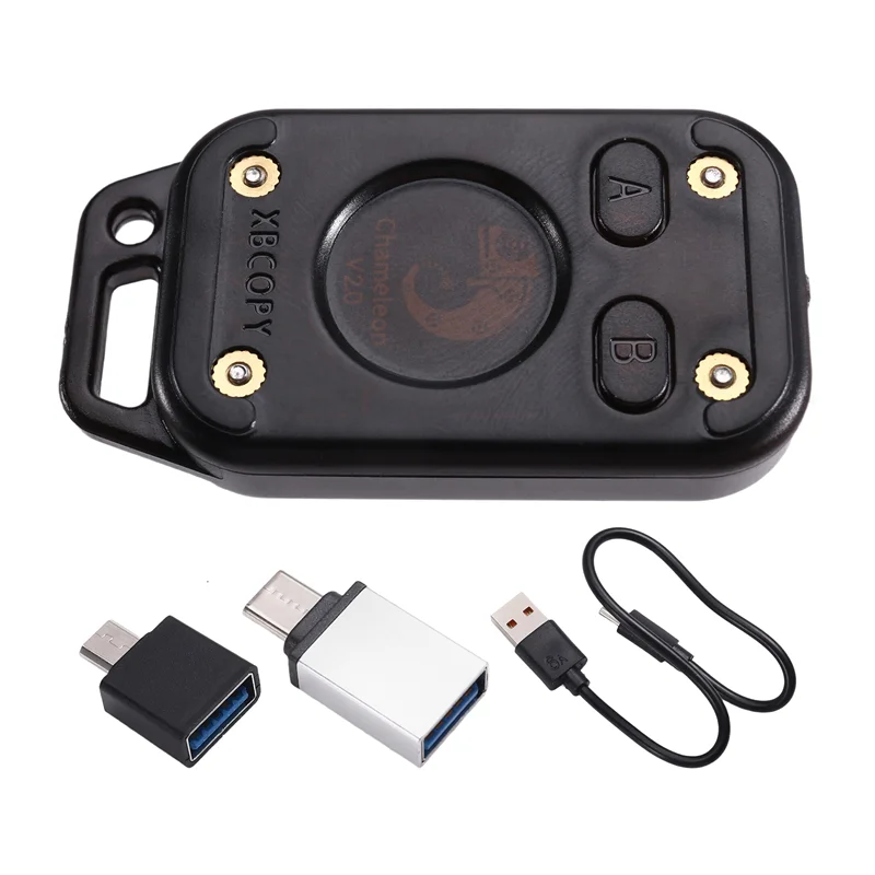 【СОВЕРШЕННО НОВЫЙ】Chameleon Ultra V2.0 RFID Smart Chip Reader Эмулятор 125 кГц 13,56 МГц NFC-дубликатор карт Декод с функцией отдыха