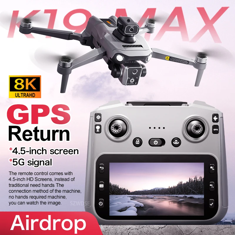 K19 Max Drone Hd Ca… - image
