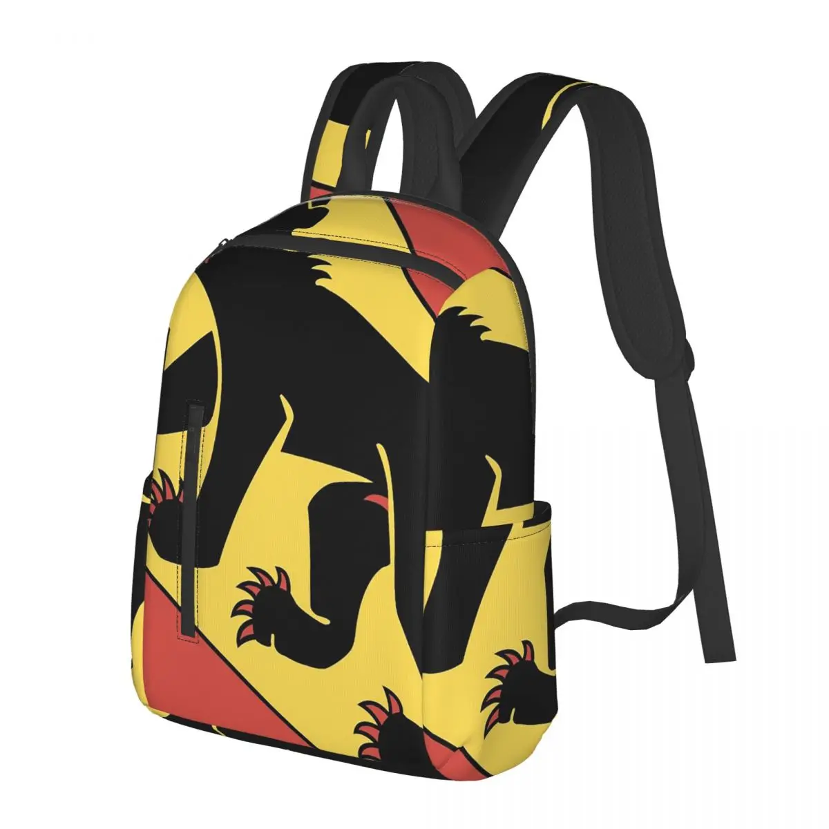 Bern Bear Swiss Flag Switzerland Coat Of Arms Student Backpack School Bag Hiking Travel Daypack for Men Women Bookbag