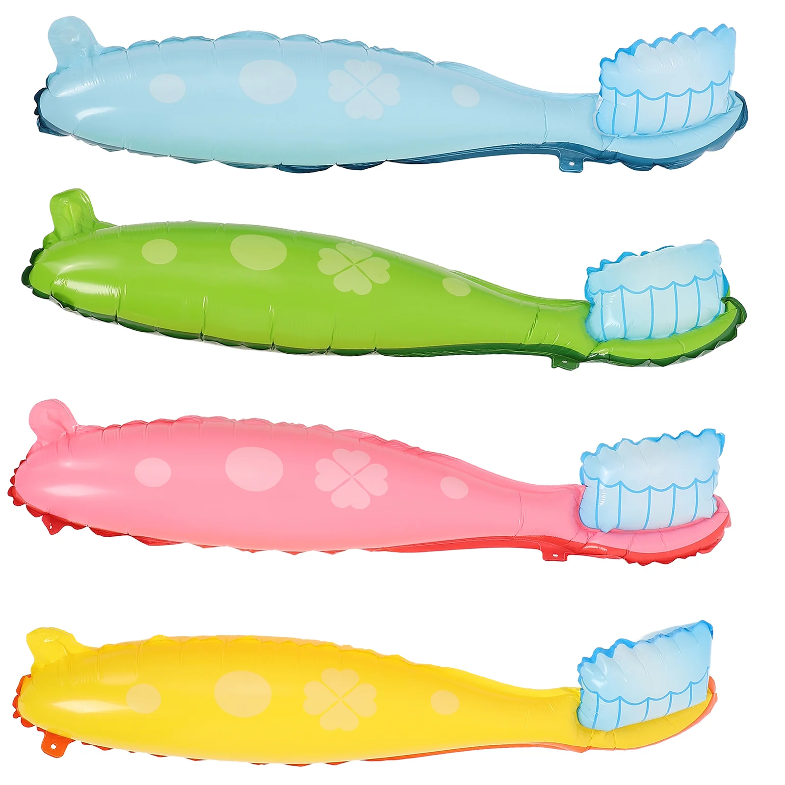 Toothbrush Balloon Decoration Oversized Party Balloons Kit Prop Supplies Giant Decorations