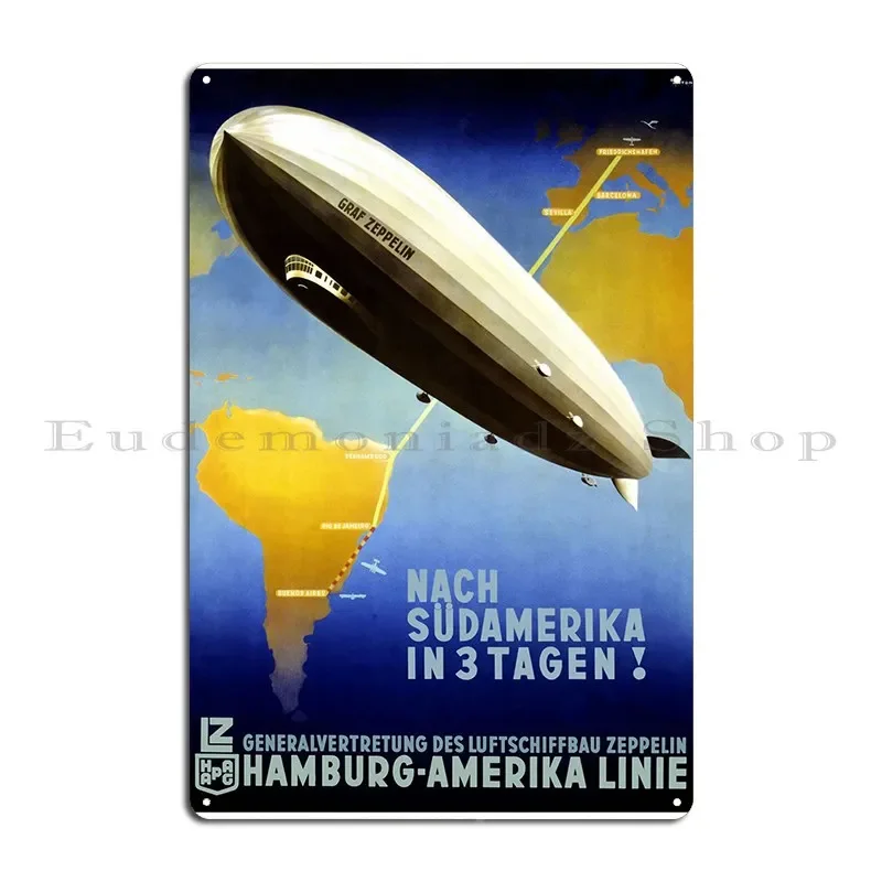 

Vintage Travel Poster Metal Sign Designer Party Garage Club Plaques Customize Tin Sign PosterWall Decoration