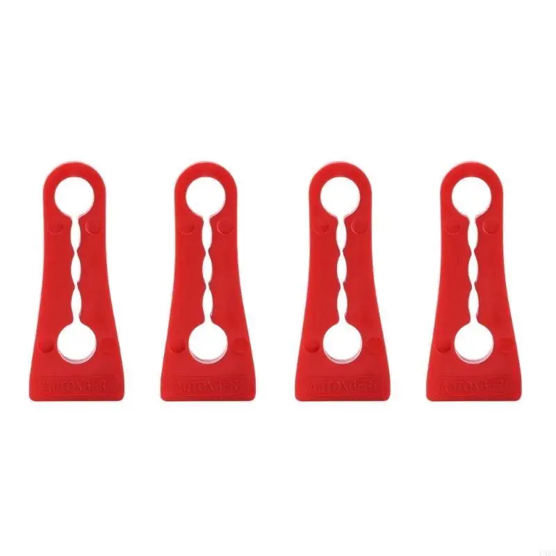 4PCS Auto Türschloss Dämpfer Puffer, Sound Deadener Stoßdämpfer, Auto Tür Schallschutz Dichtung, Universal Auto Zubehör