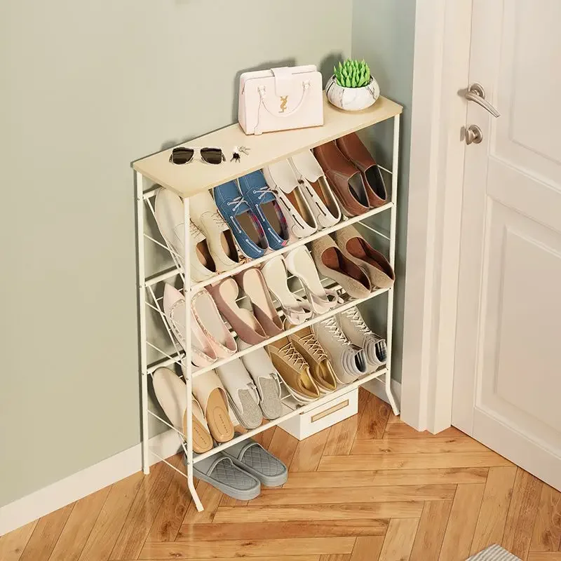 

Entrance Door Porch Shoe Cabinet Household Shoe Storage Rack Multi-layer Rack Space Saving Simple Shoe Cabinet Furniture