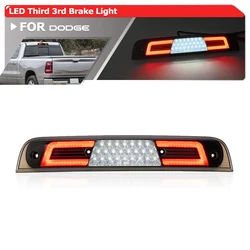 Smoked For RAM 1500 Pickup Truck 2019 2020 2021 2022 2023 2024 2025 LED High Level Third Brake Light White Cargo Roof Markers