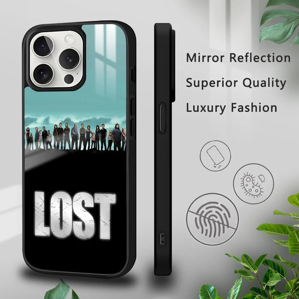 American TV Series L-Lost Phone Case For iPhone 16 15 14 13 12 11 Pro Xs Max Mini Plus Celulares Hard Funda Dropshipping