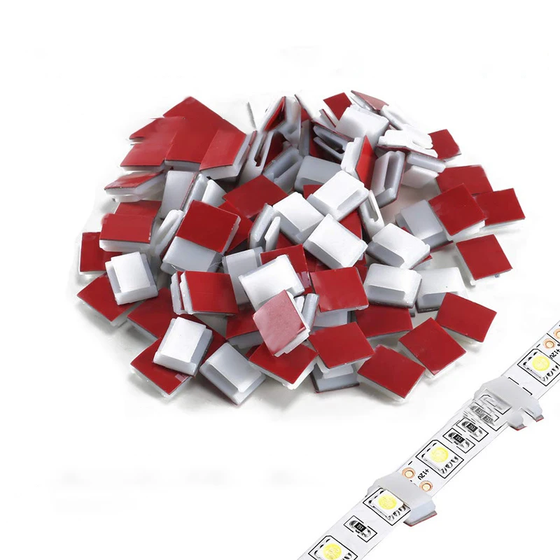 Réinitialisation d'évaluation multifonctionnel pour enrouleur de câble, Auto-adhésif, Routage, Structure, LED, Bande, Maison, Bureau, 10, 30 pièces