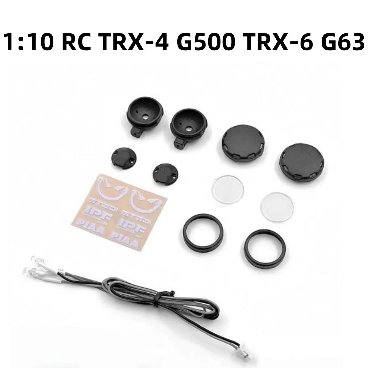 

CChand 3mm led Spot Lights for 1:10 RC Car TRX-4 G500 TRX-6 G63
