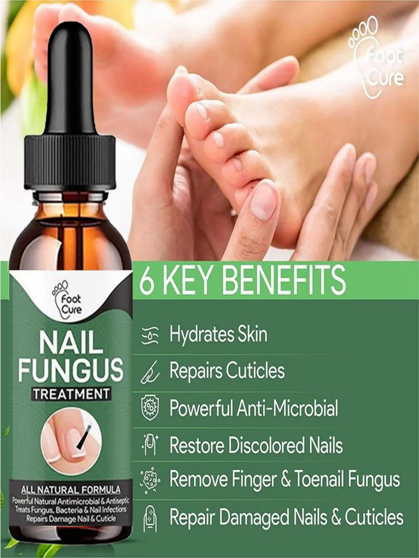 Nail Fungus Treatment Feet Care Essence Nails Foot Repair Toe Nail Fungal Removal Onychomycosis Gel Anti Infection Paronychia