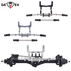 Aluminium SOA Servo Mount and Scale Hydraulic Steering Link for 1/10 RC Crawler FIMONDA ROCKJOCK SCX10 II Straight Axle Upgrade