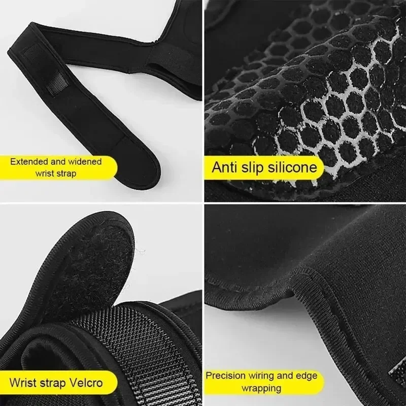 Weightlifting Training Gloves for Men Women Fitness Sports Body Building Gymnastics Gym Cycing Hand Wrist Palm Protector Gloves