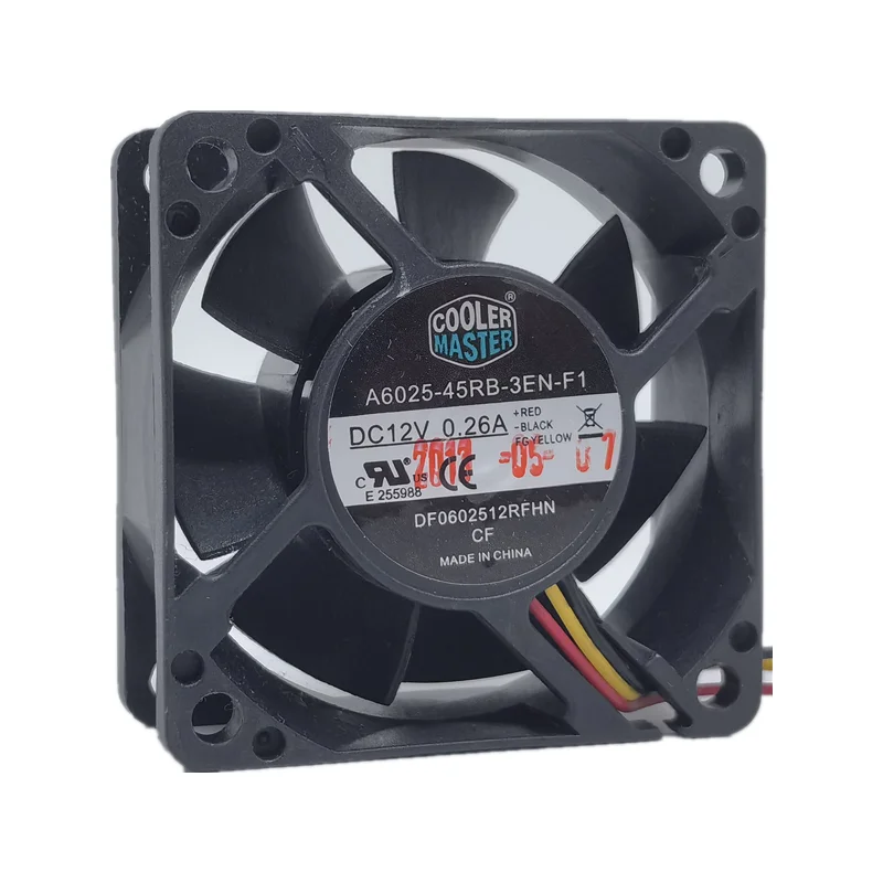 New cool A6025-45RB-3EN-F1 12V 0.26A 6025 6cm chassis cooling fan