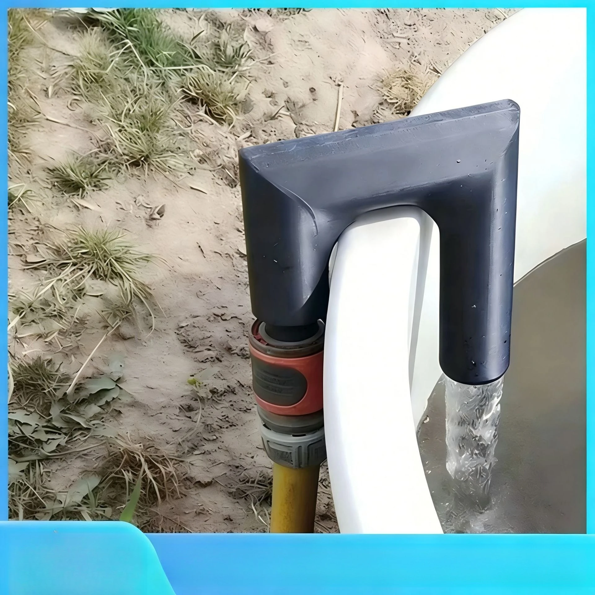 3D Printed Gardening Hose Filling Hooks High Position Garden Water Hose Hanger for Swimming Pool Water Filling