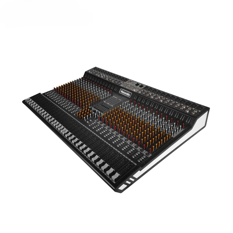 GAX-XM24 Green Audio Professional 24-channels USB Audio Mixer with AUX Recording Stage DJ Audio Console Mixer