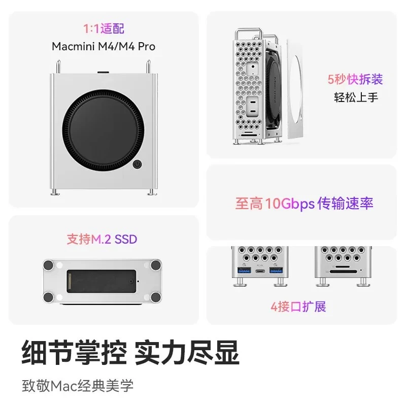 M4usb Multi-Interface 10Gbps Accessory Converter Expansion Computer