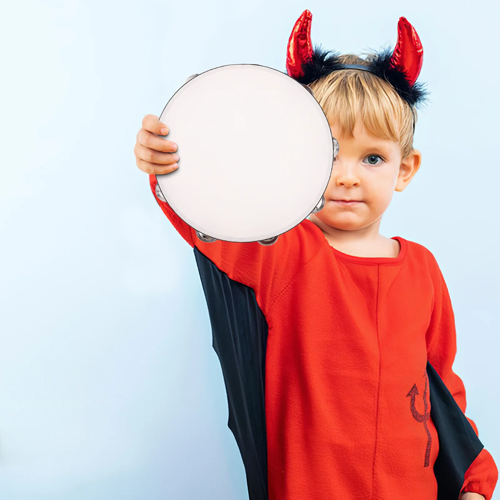 

3Pcs Wooden Toddler Music Hand Tambourine for Kids Preschool Percussion Rhythm Coordination Instrument Tambourines Shakers