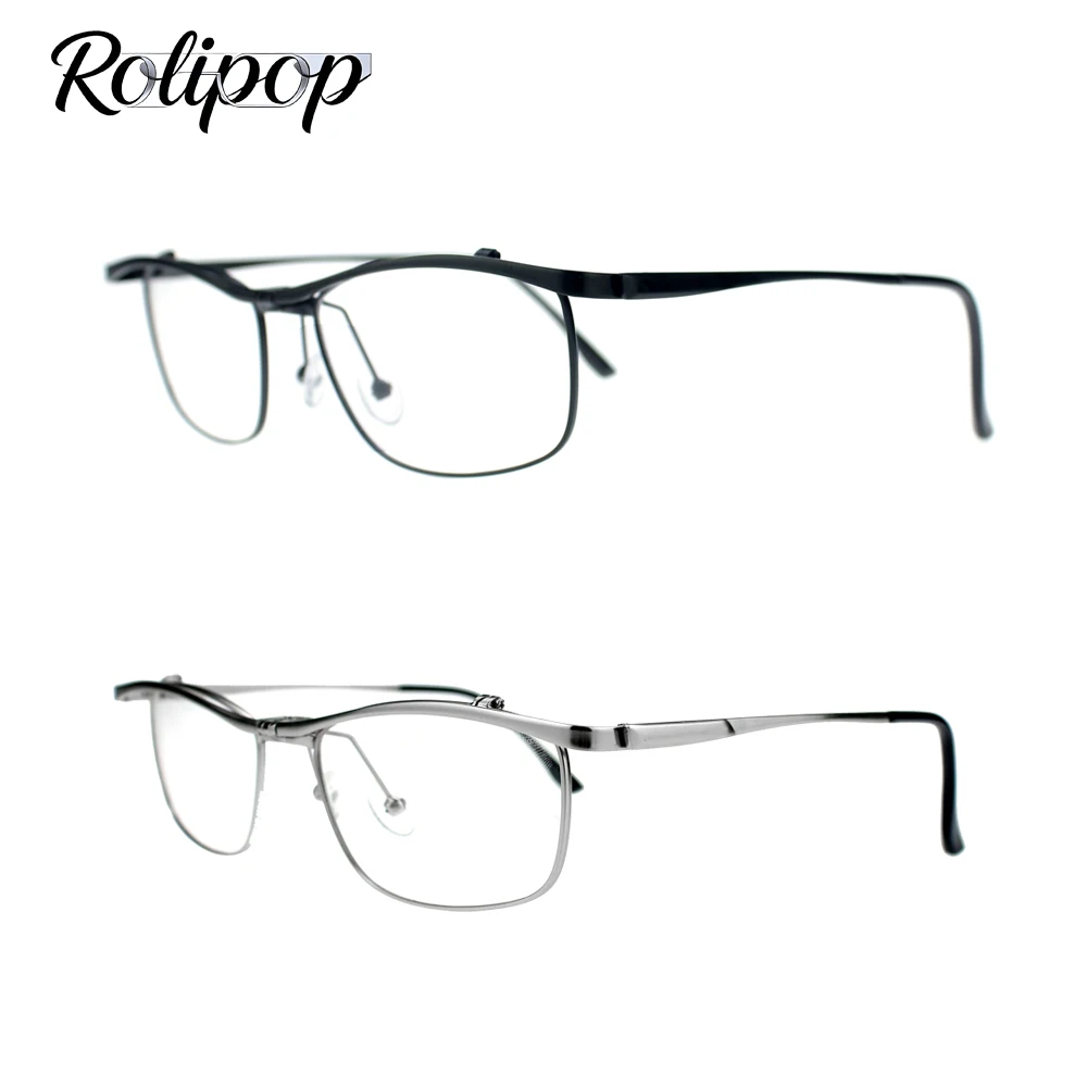 

Очки для чтения Rolipp, 2 пары, современный дизайн, металлические, мультифокальные, модные, для коррекции зрения на близком и дальнем расстоянии, для пресбиопии