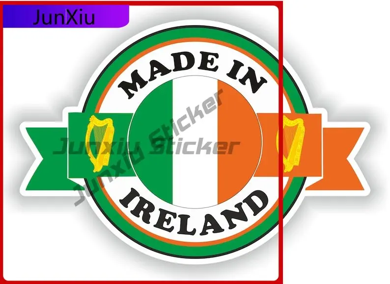 

Made In Ireland Sticker X 500 Motorcycle Stickers Custom Decals Car Decoration Accessory Bumper Auto Sticker Accessories Decor