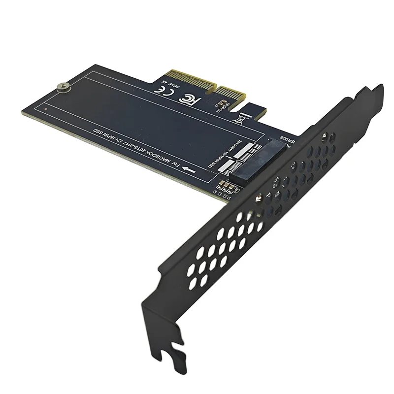NEW PCIE X4 to Macbook 2013-2017 12+6Pin M.2 SSD Expansion Card Riser PCI Express 4X to NVME SSD Adapter for Macbook A1465 A1466
