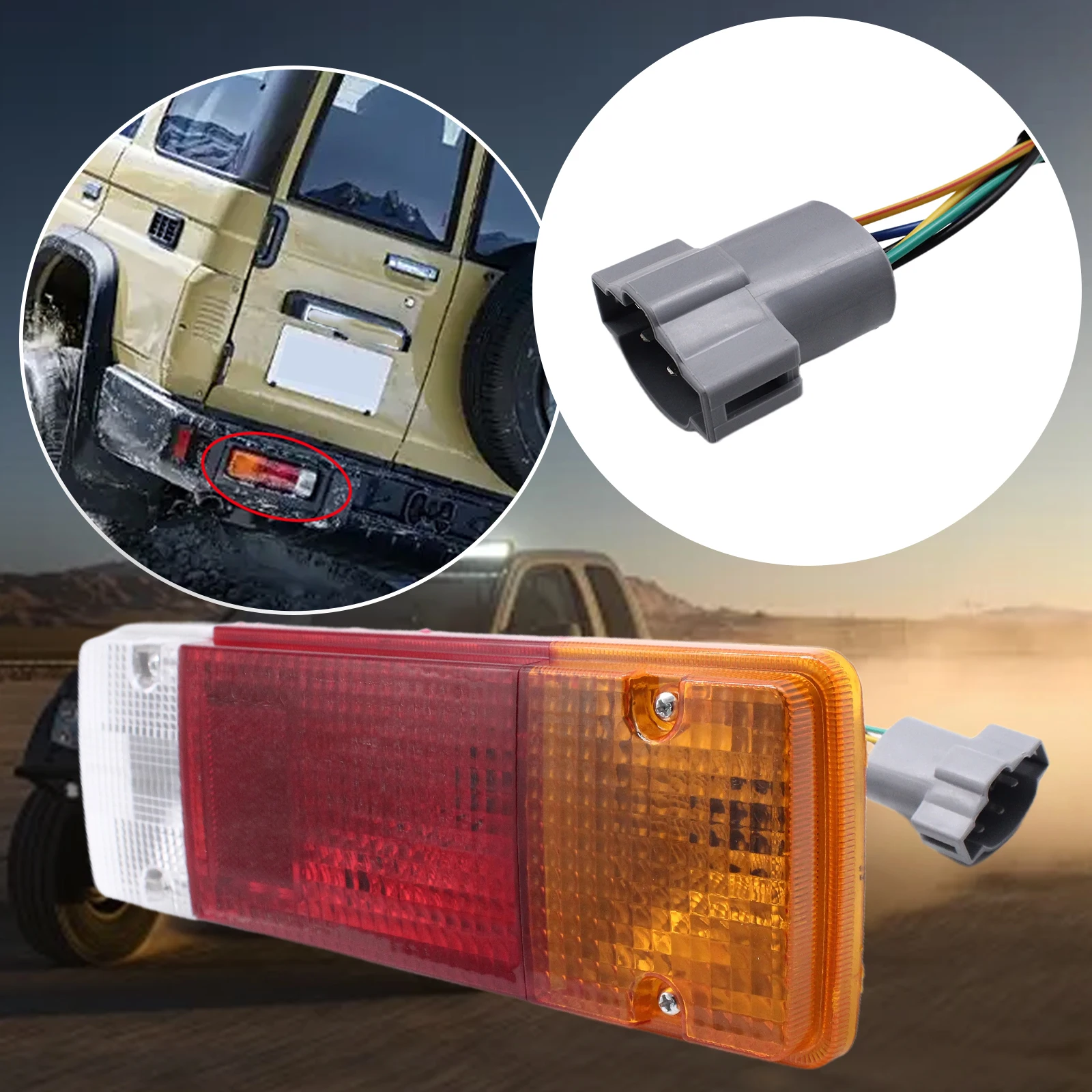 1 Pair Car Tail Lig…