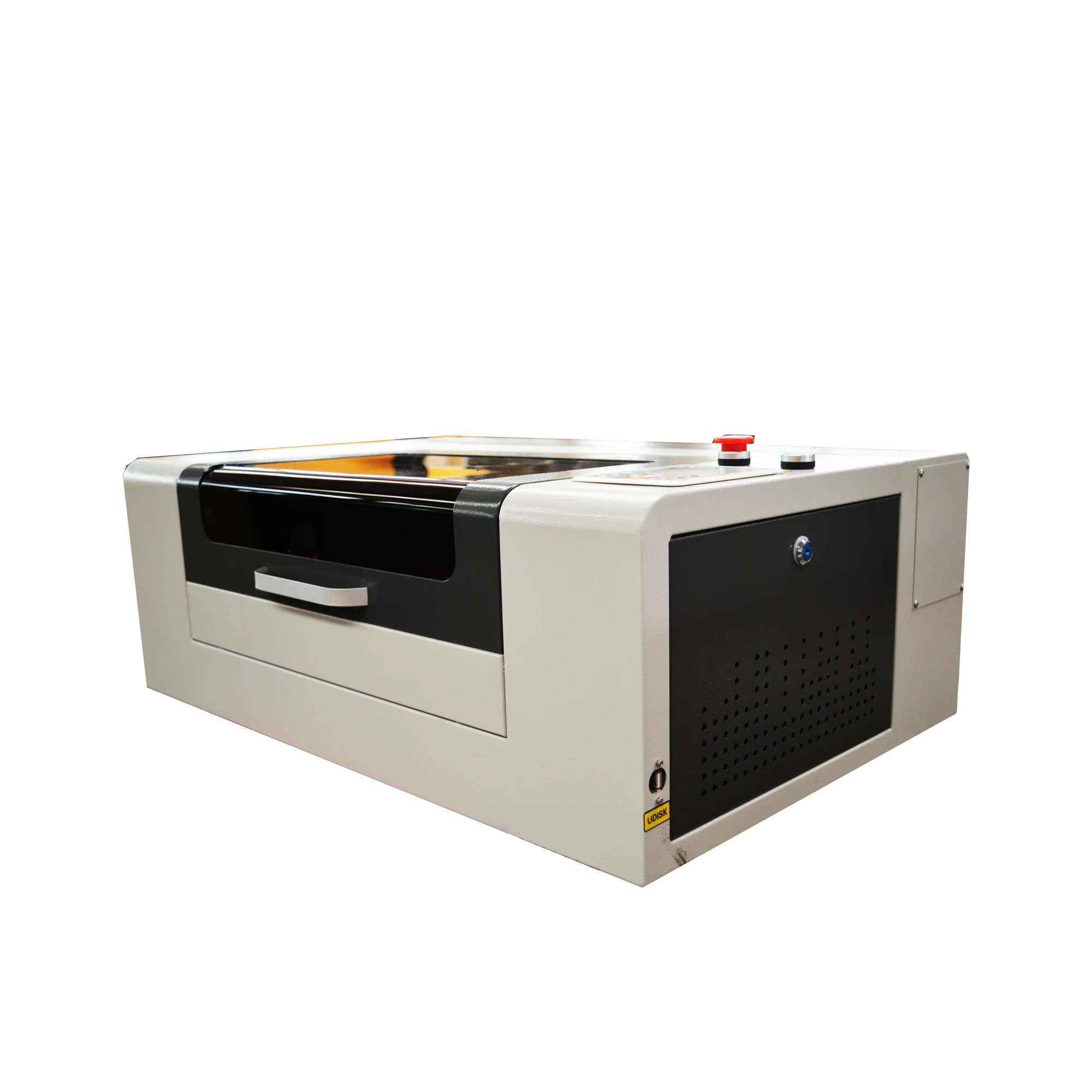 

Factory Agent 3020 300*200mm 40W 50W Micro CO2 Laser Rubber Stamp Making Machine 3D Photo Crystal Engraving For Wood Material