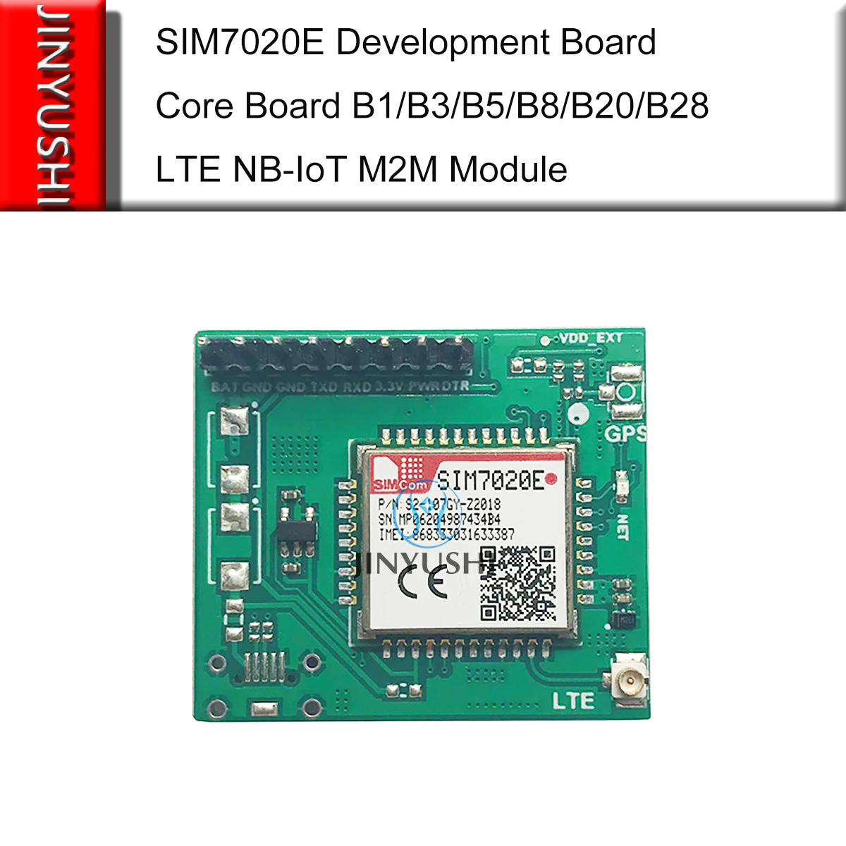 SIM7020E Breakout Development Board Core Board B1/B3/B5/B8/B20/B28 LTE NB-IoT M2M Module SIM7020 Chip Compatible SIM800C