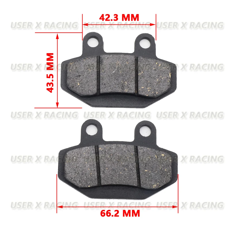 USER-X Universal motorcycle disc brake pad Brakes Front Rear Disc Brake Pads block Shoes scooter VICTORIA blade rg125 honda 145