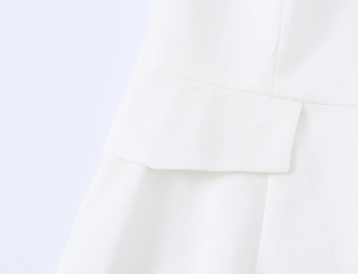 Damen Schickes Freizeit-Slim-Fit Kurzarm-Hemd KONDALA 2026 Sommer Trendiges Einreihiges Oberteil Weibliche High-Street Pendler-Hemden Top – Detail 32