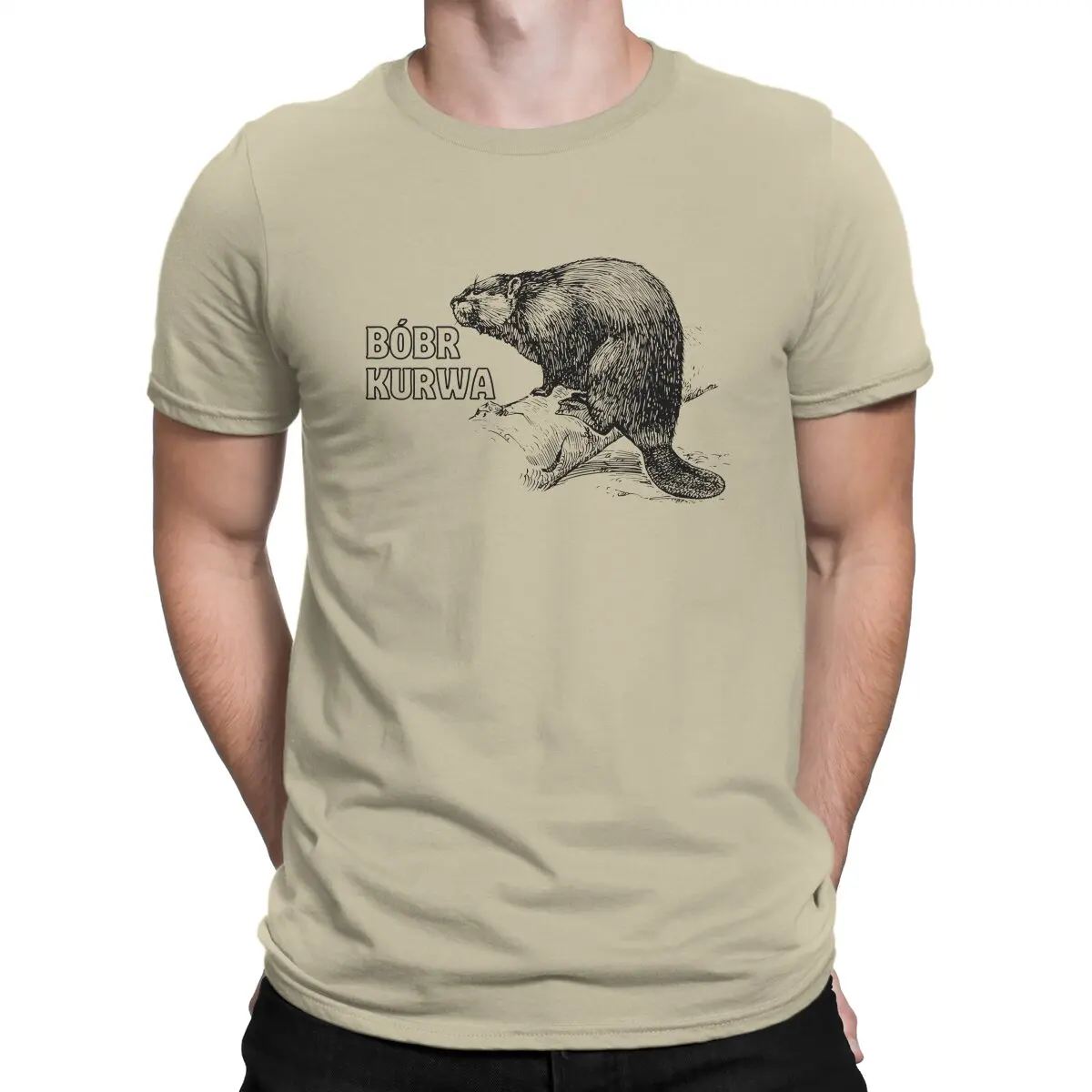 

Bobr Kurwa Beaver Man's TShirt Kurwa Bobr Bober O Neck Short Sleeve 100% Cotton T Shirt Funny Top Quality Birthday Gifts