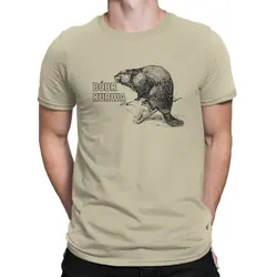 Bobr Kurwa  Beaver Man's TShirt Kurwa Bobr Bober O Neck Short Sleeve 100% Cotton T Shirt Funny Top Quality Birthday Gifts