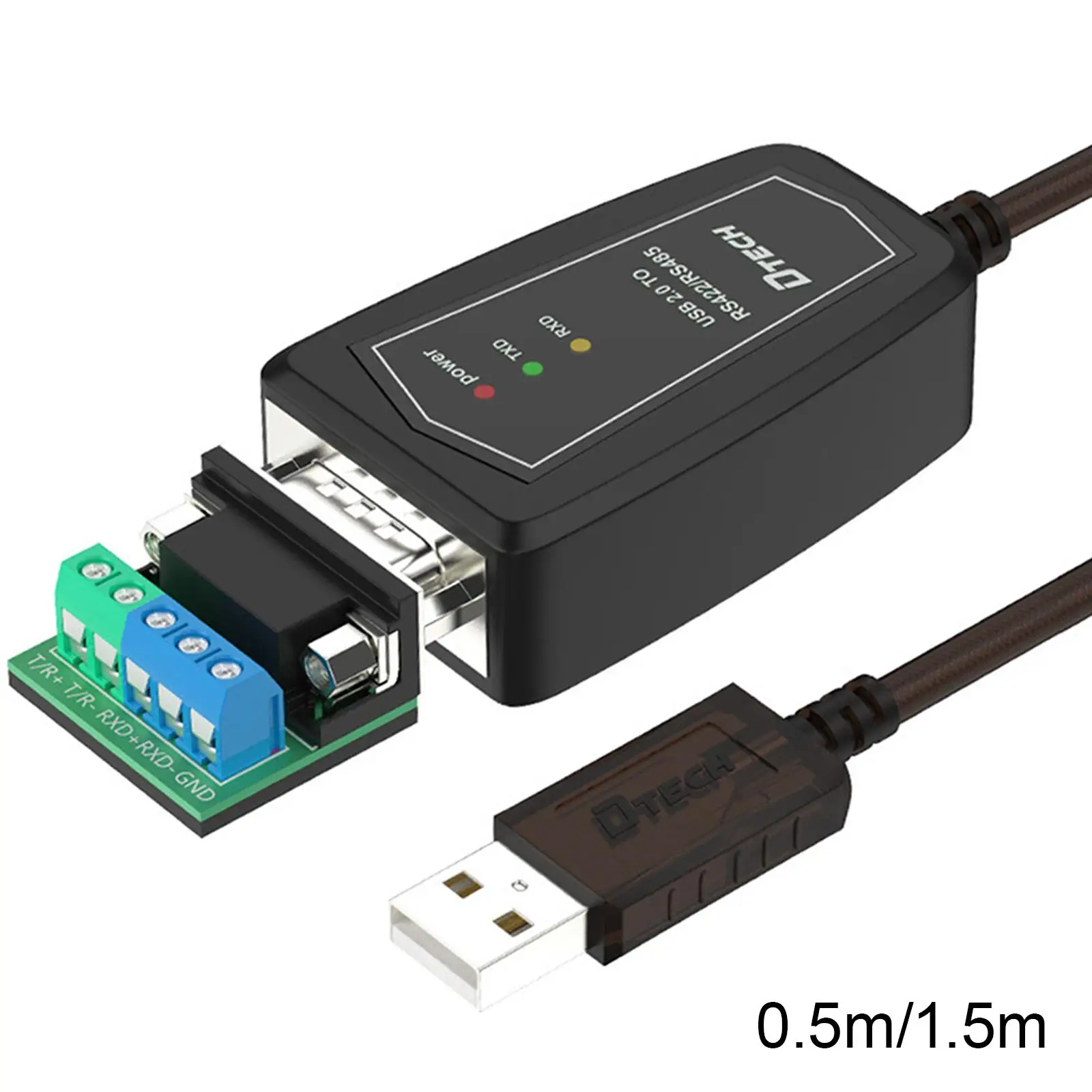 USB 2.0 to RS485 RS422 Adapter Cable Anti-Interference with FT232 Chip