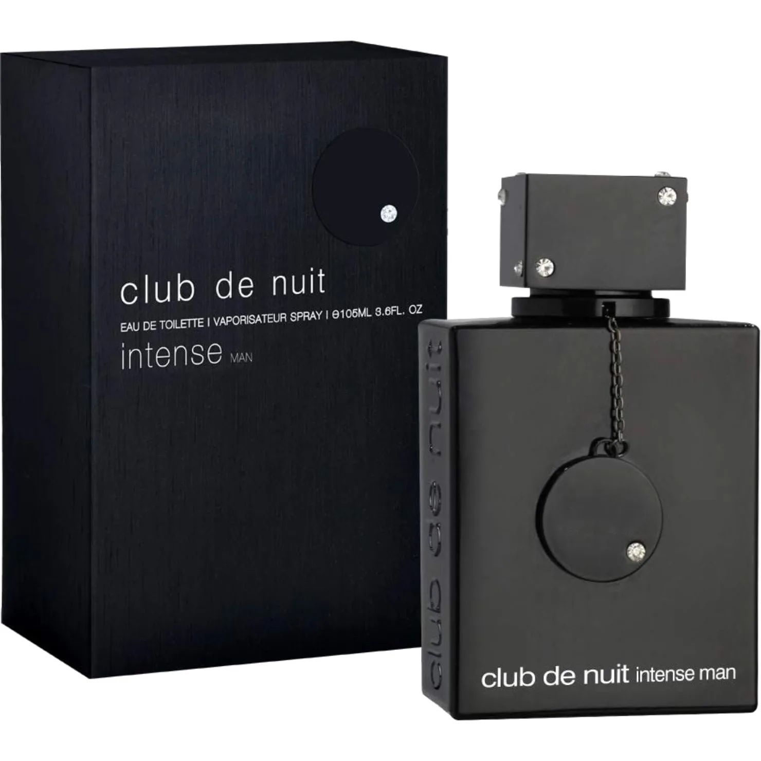 Perfume Original Club De Nuit Intense Man EDT Masculino Novo na Caixa Preto 3.6 Fl Oz Perfume de Marca Luxuosa Alta Qualidade Colônia Pheromone