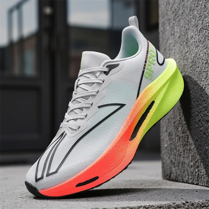 

Мужские кроссовки, нескользящие дышащие кроссовки, кроссовки для бега, амортизирующие кроссовки для пар, уличная сетчатая роскошная обувь, обувь для бездорожья