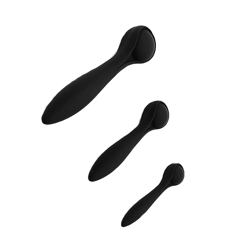 AD3Pcs Ribbed Texture Hollow Penis Plug&Silicone Urethra Dilator Sounding Catheter, Flexible Urethral Sounds, Sex Toys For Men