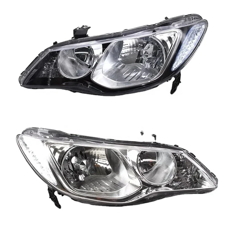 Car Lamp 33100-TX3-H01 33150-TX3-H01  For honda civi headlights FD1 FD2 Lights Headlight 2006-2011