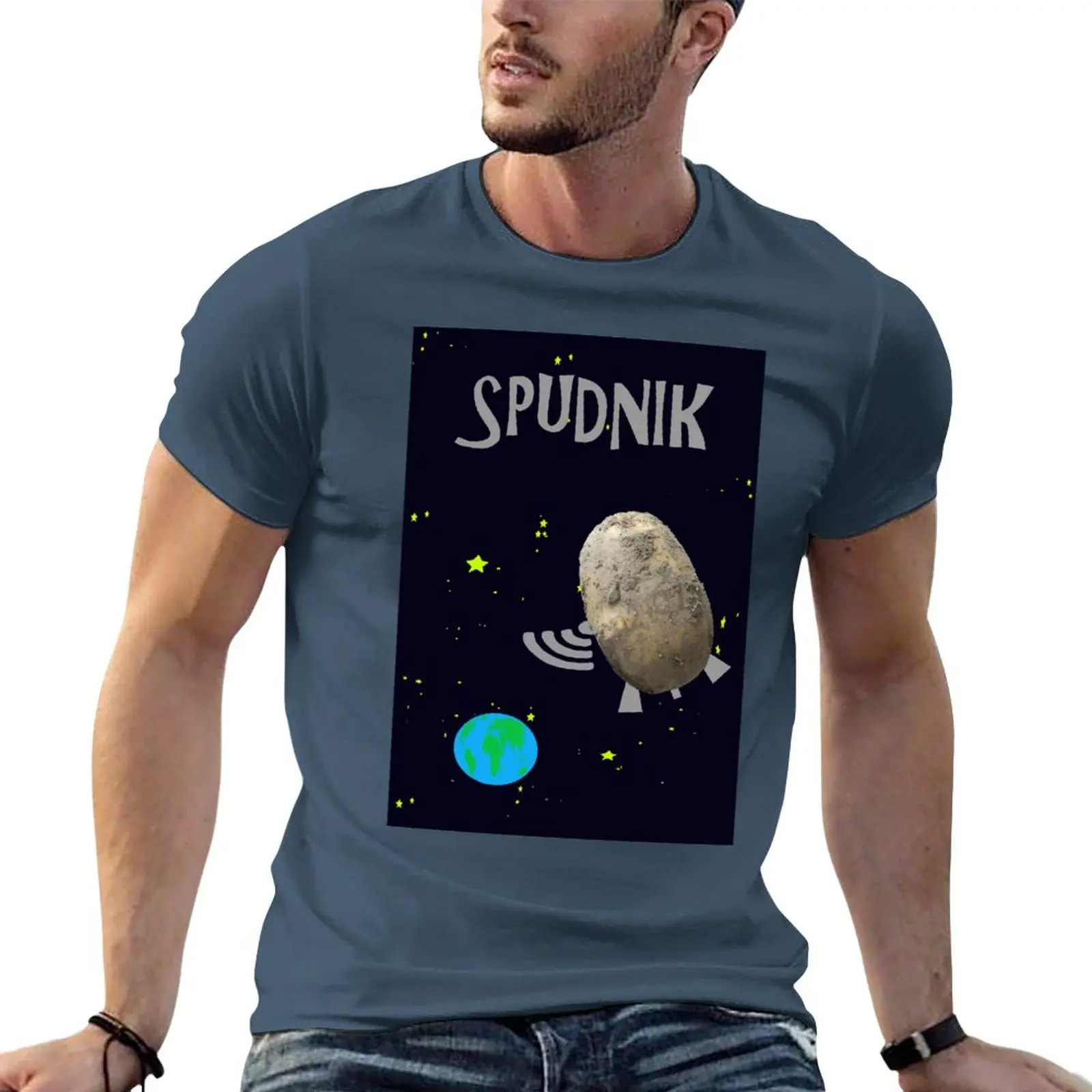 

Bad pun - spudnik T-Shirt aesthetic clothes Short t-shirt custom t shirt t shirts for men