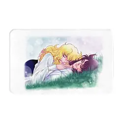 Lady Oscar-Sweet Dreams comodo zerbino tappeto tappeto Foot Pad Lady Oscar Rose Of Versailles Versailles No Bara Marie