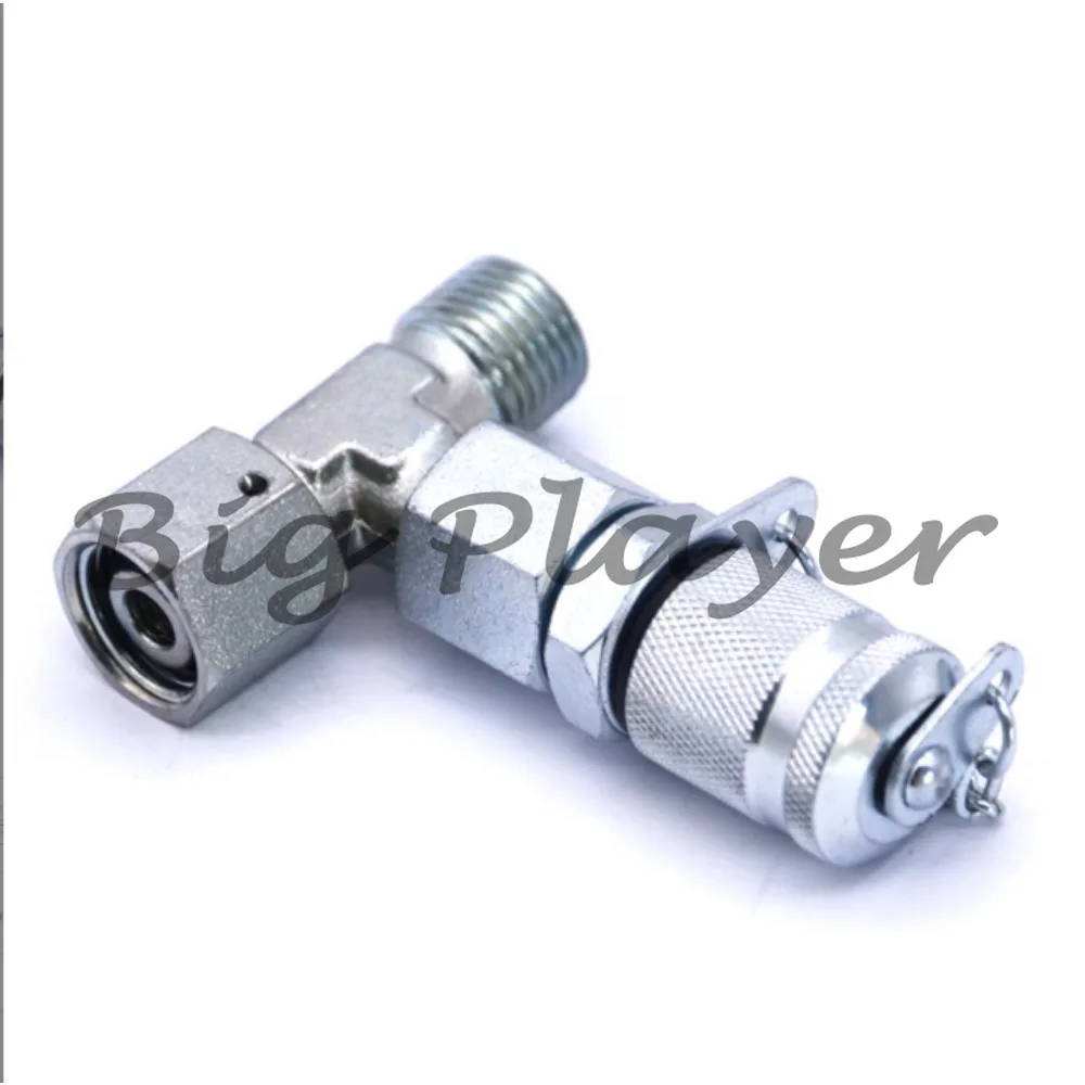 

Excavator Pilot Distribution Valve Pressure Test Kit - 20 Joints 14 Tees Hydraulic Maintenance Adapter