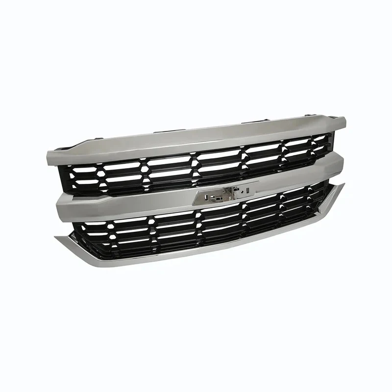 2016-2019 grille honeycomb black base electroplated