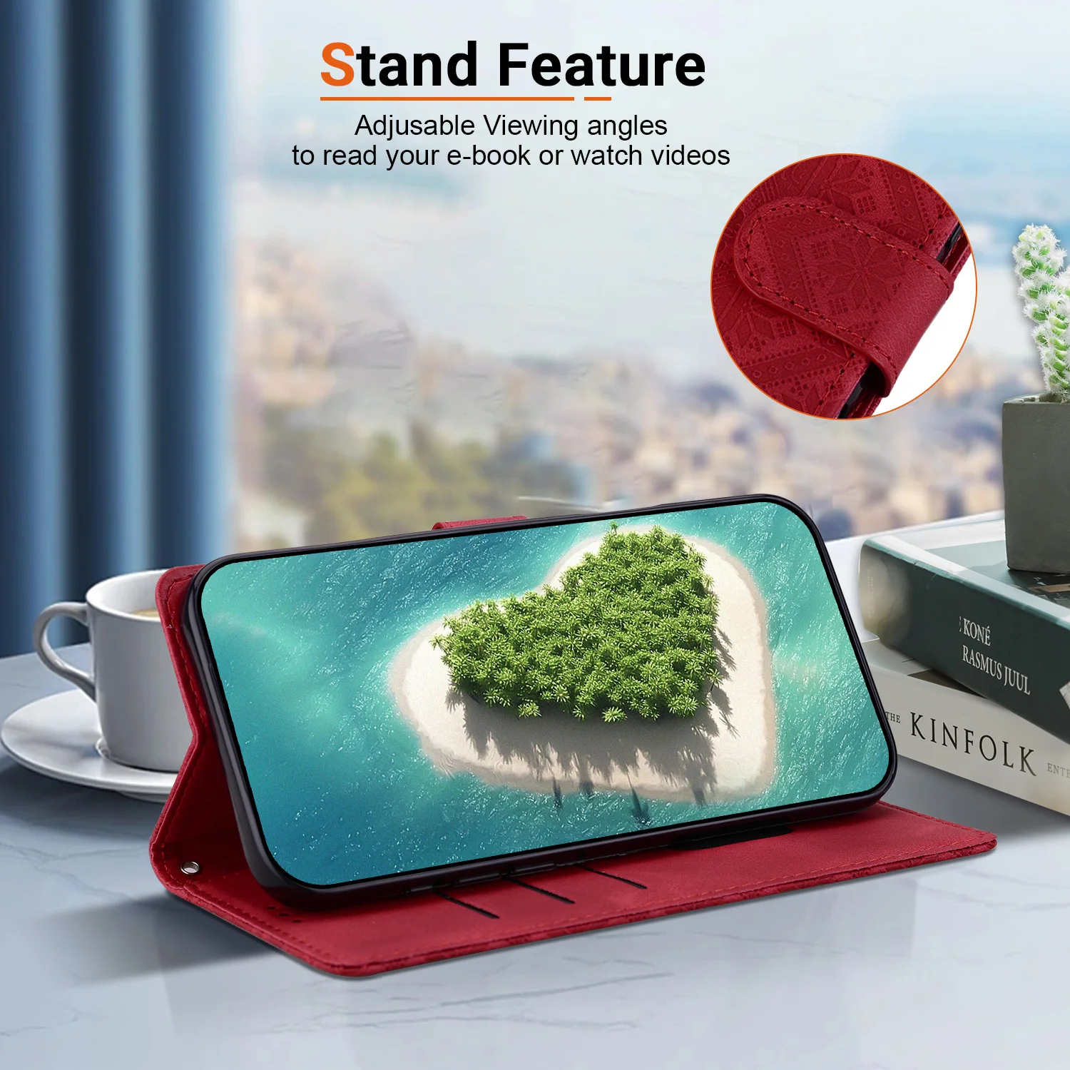 Leather Phone Case For Samsung Galaxy A07 A06 A05 A05S A04E A01 A04 A03 Core A3 A5 A9 A8 2017 2018 A6 PlusCard Slot Wallet Cover view 4