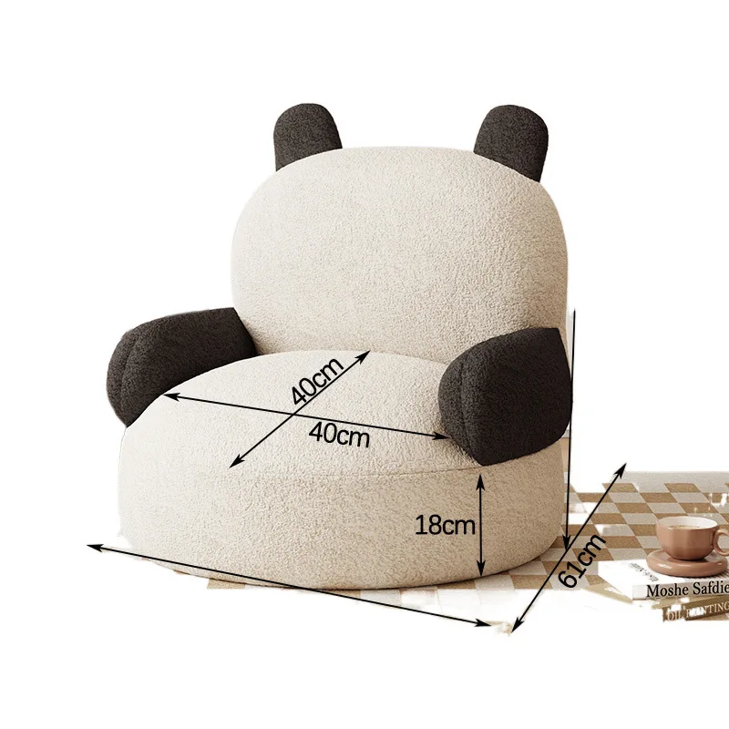 Internet celebrity ins bedroom living room home children's sofa, single cute cartoon seat baby recliner