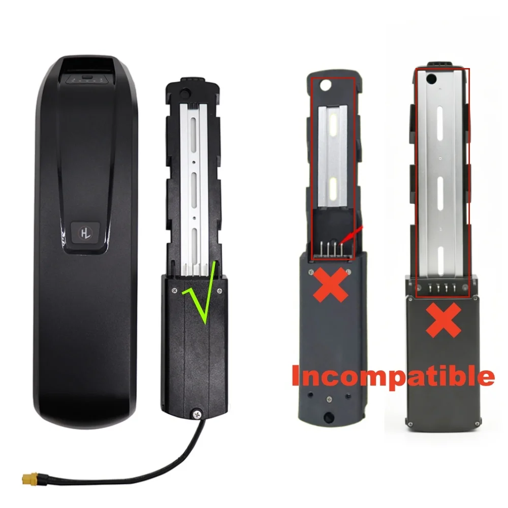 Hailong 48V Battery 10Ah 15Ah 20Ah Li Ion E Bike Battery Pack For BAFANG Tongsheng 1000W 500W 350W 250W Motor Electric Bike Kit