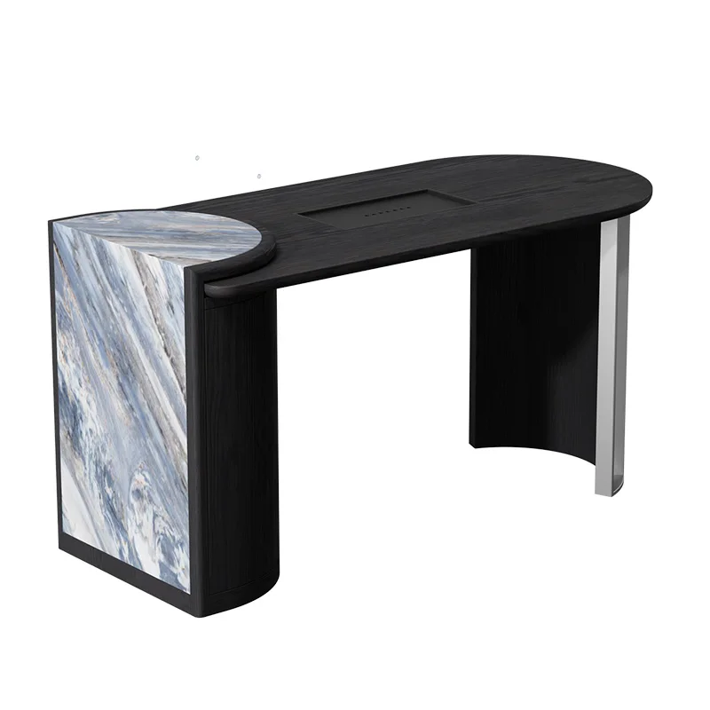 

Modern simple solid wood balcony tea table and chair combination