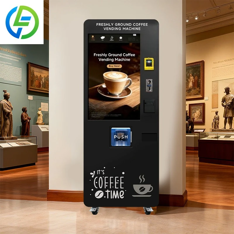Product Explosion Unmanned 24 Hours Machine for Public Freshly Ground Coffee Vending Machine