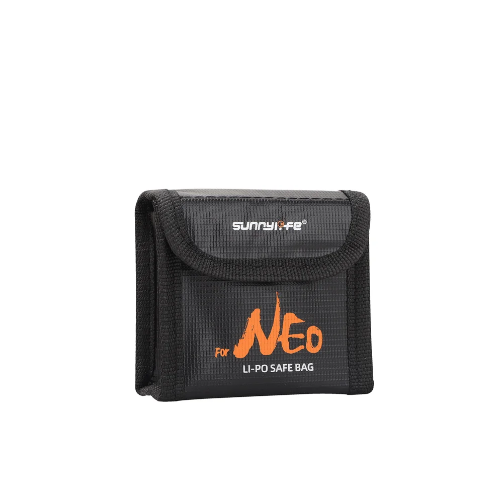 Drone Flight Battery Safe Bag for DJI NEO Protective Case Lithium Battery Safe Explosion-proof Bag for Neo Accessories