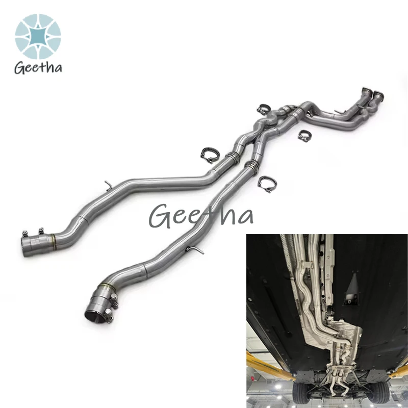 

COC Factory Competitive Price Hot Sale Equal Length Mid Pipe for BMW M3 M4 F80 F82 F83 S55 Stainless Steel Exhaust Middle