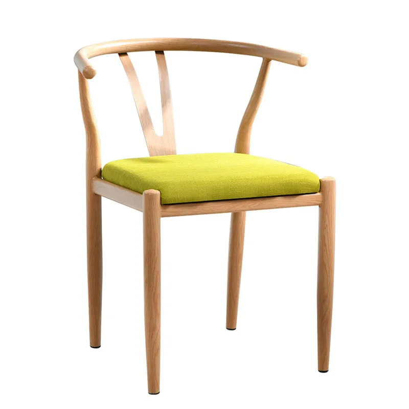 

home dining chair, new Chinese restaurant, study hotel Y chair, Taishi chair ins style, armrest backrest, dining chair