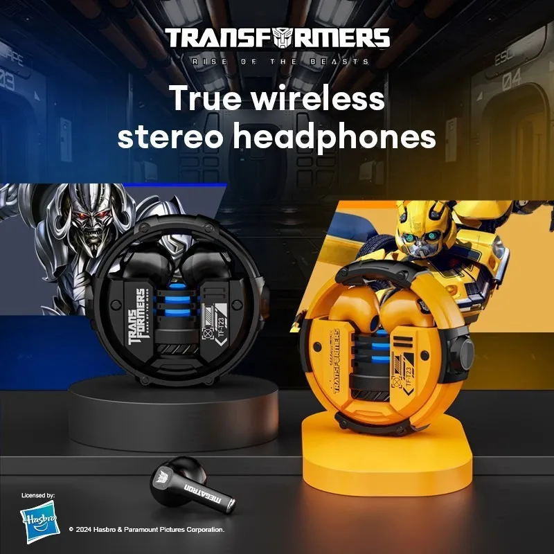 TRANSFORMERS TF-T23 TWS Wireless Headphones Earphones TWS Wireless Headphones Earphones Bluetooth Touch Control Earbuds Headsets